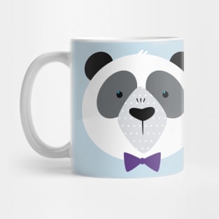 Panda with a bow tie Mug